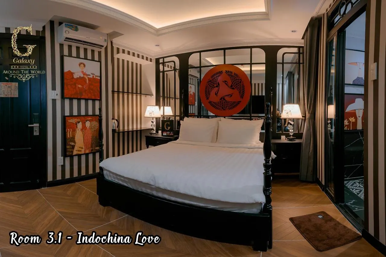 Romantiskt hotell Galaxy Hotel 2 Ho Chi Minh-staden